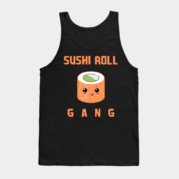 sushi roll Tank Top by vaporgraphic